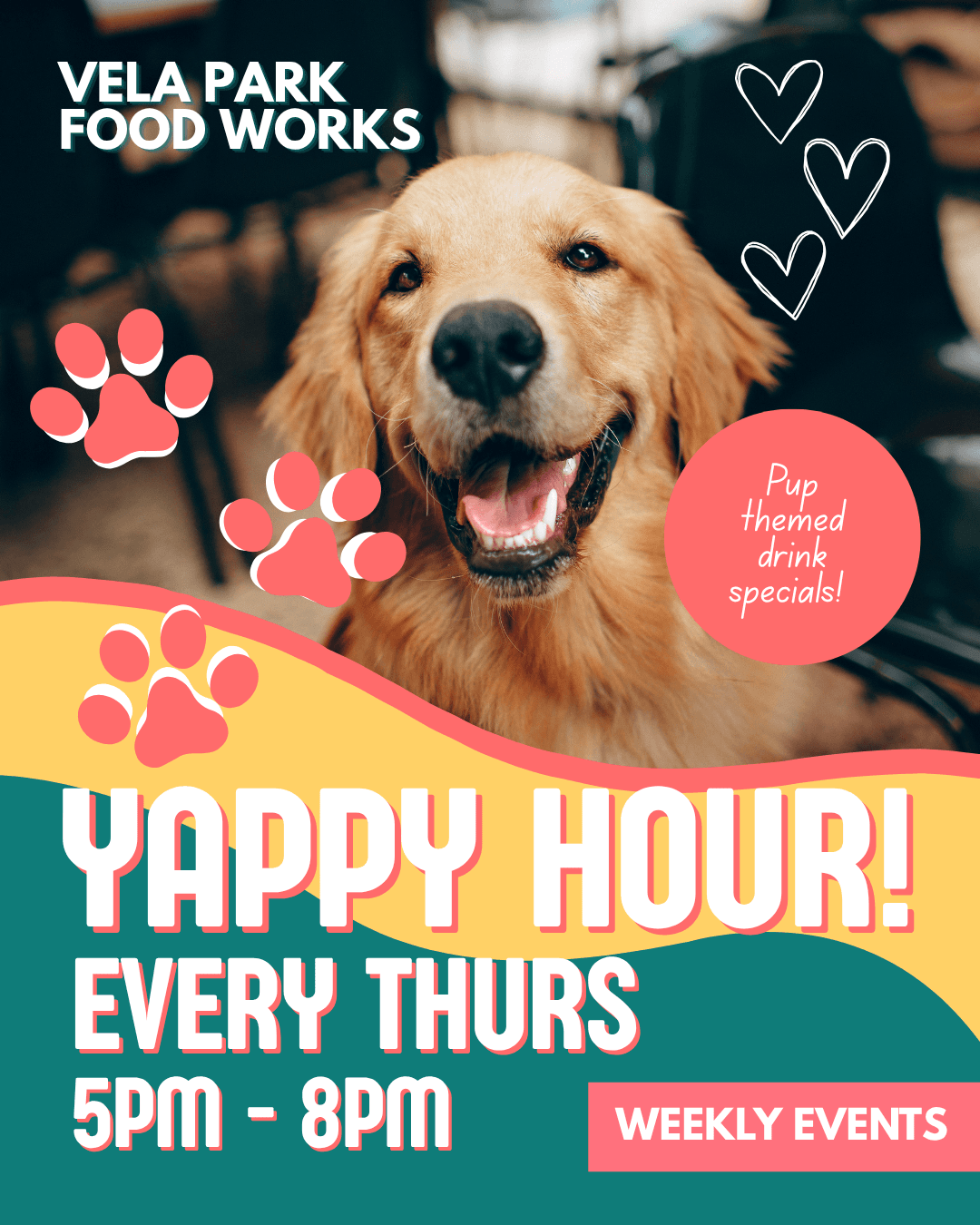 Yappy Hour Thursdays event image